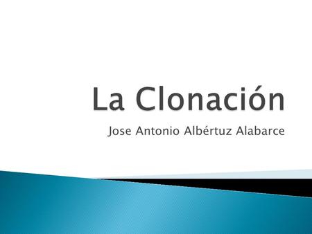 Jose Antonio Albértuz Alabarce