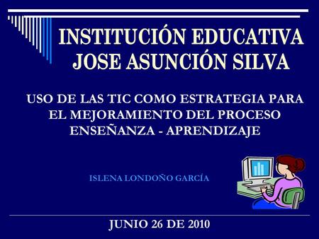 INSTITUCIÓN EDUCATIVA