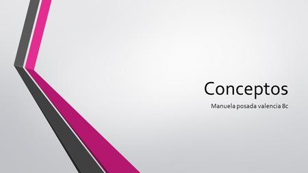 Conceptos Manuela posada valencia 8c Tipos de procesador Procesador AMD: Estos tipos de procesadores proporcionan los mejores rendimientos en el software.