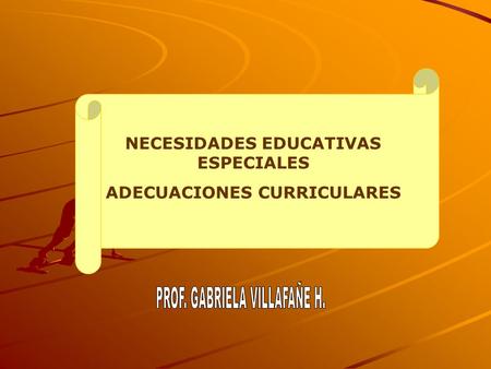 PROF. GABRIELA VILLAFAÑE H.