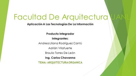 Facultad De Arquitectura UANL