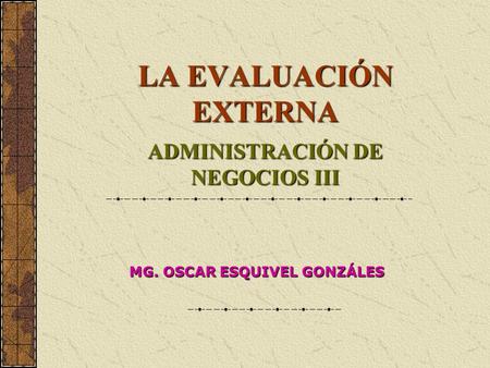 ADMINISTRACIÓN DE NEGOCIOS III