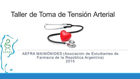 Taller de Toma de Tensión Arterial