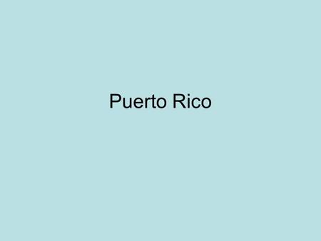 Puerto Rico. Puerto Rico, oficialmente Estado Libre Asociado de Puerto Rico (en inglés: Commonwealth of Puerto Rico), es una nación (en el sentido de.