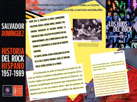 SALVADOR BUSTAMANTE Y SU PRODUCTORA LA COCHU