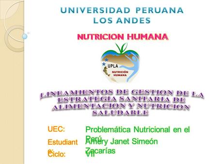 UNIVERSIDAD PERUANA LOS ANDES