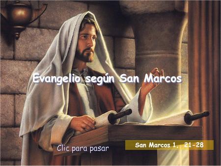 Evangelio según San Marcos