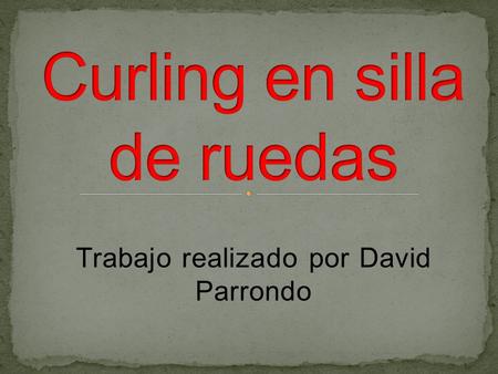 Curling en silla de ruedas