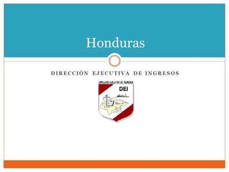 Dirección ejecutiva de ingresos
