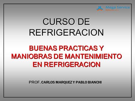 PROF. CARLOS MARQUEZ Y PABLO BIANCHI