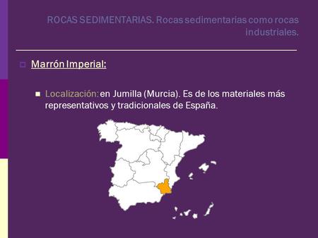 ROCAS SEDIMENTARIAS. Rocas sedimentarias como rocas industriales.