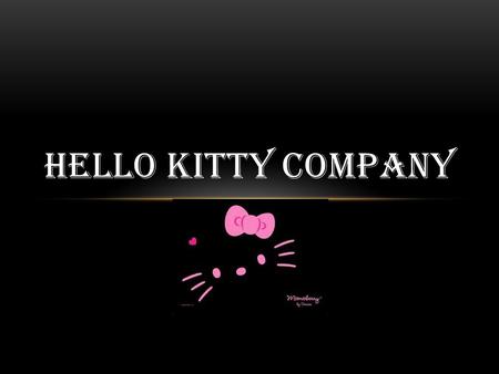 HELLO KITTY COMPANY. Sobre Nosotros PUBLICACIONES LITERARIAS.
