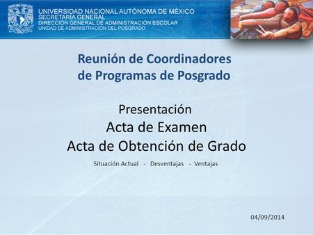 Acta de Obtención de Grado
