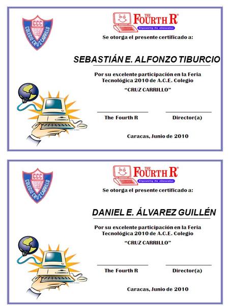 SEBASTIÁN E. ALFONZO TIBURCIO DANIEL E. ÁLVAREZ GUILLÉN
