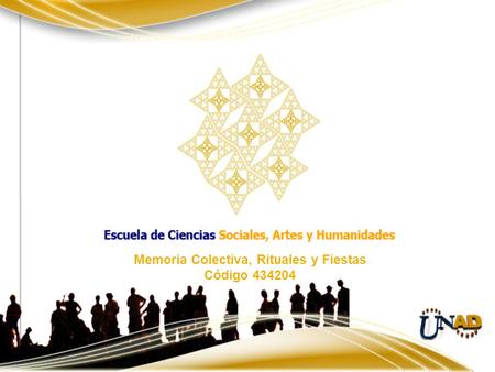 Memoria Colectiva, Rituales y Fiestas Código 434204.