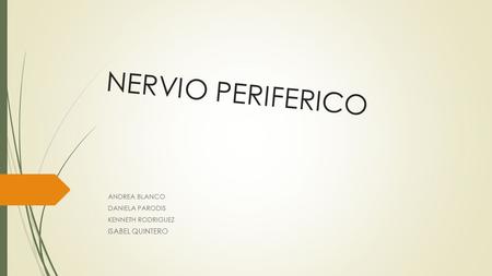 ANDREA BLANCO DANIELA PARODIS KENNETH RODRIGUEZ ISABEL QUINTERO