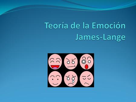 Teoría de la Emoción James-Lange