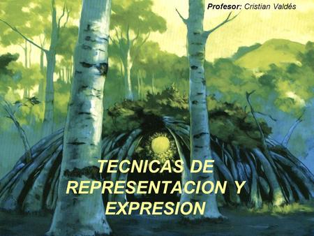 TECNICAS DE REPRESENTACION Y EXPRESION