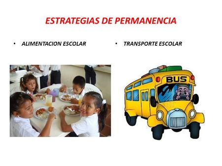 ESTRATEGIAS DE PERMANENCIA