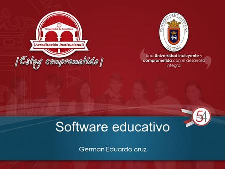 Software educativo German Eduardo cruz.
