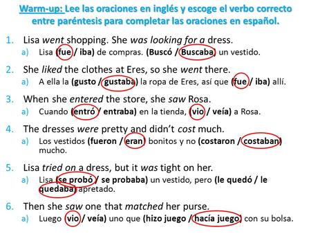 Lisa went shopping. She was looking for a dress.