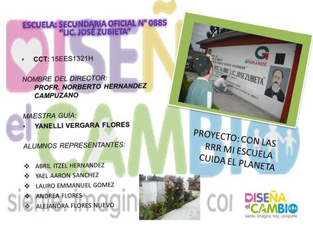 ESCUELA: Secundaria Oficial N° 0885 “Lic. José Zubieta”
