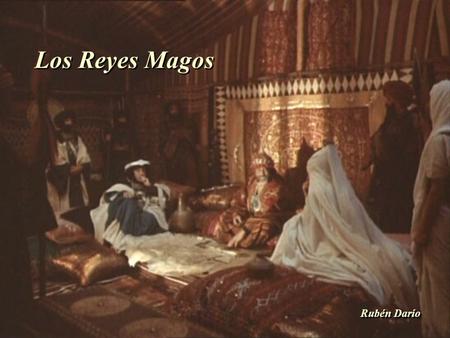 Los Reyes Magos Rubén Darío.