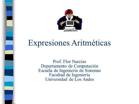 Expresiones Aritméticas