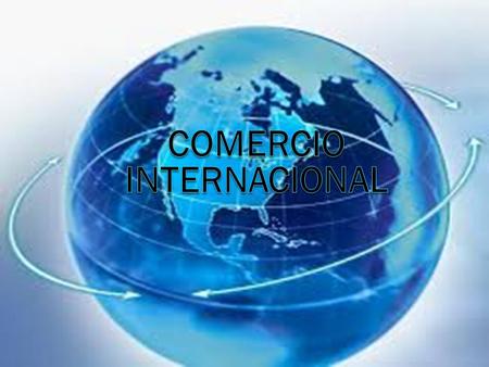 COMERCIO Internacional