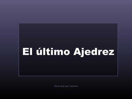Hacer click para continuar