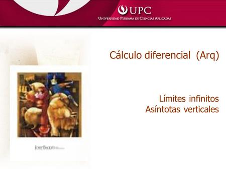 Cálculo diferencial (Arq)