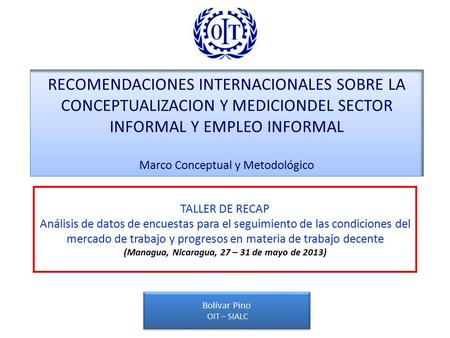 (Managua, Nicaragua, 27 – 31 de mayo de 2013)