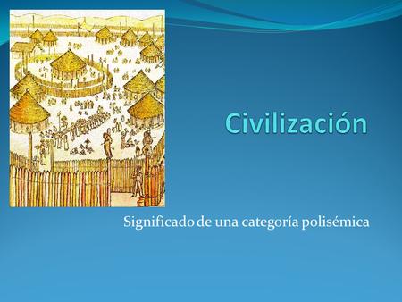 Significado de una categoría polisémica