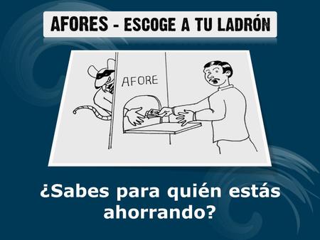 ¿Sabes para quién estás ahorrando?. En 1994, Ernesto Zedillo otorgó a la banca una manera exitosa de recuperarse de la crisis con la Ley del Sistema de.