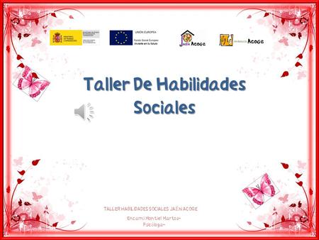 TALLER DE HABILIDADE SOCIALES
