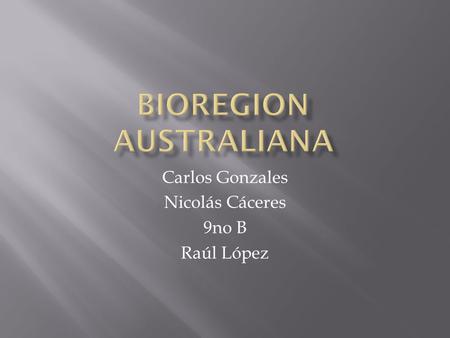 Bioregion Australiana