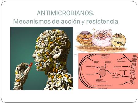 ANTIMICROBIANOS. Mecanismos de acción y resistencia