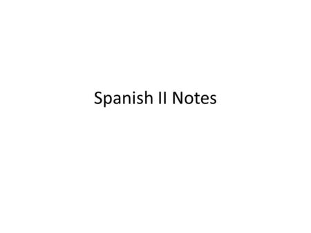 Spanish II Notes. p. 4-5 ¿Como te llamas?- What’s your name? Me llamo…- My name is… ¿Cómo se llama el chico?- What’s the boy’s name? ¿Cómo se llama la.
