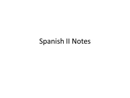 Spanish II Notes. p. 4-5 ¿Como te llamas?- What’s your name? Me llamo…- My name is… ¿Cómo se llama el chico?- What’s the boy’s name? ¿Cómo se llama la.