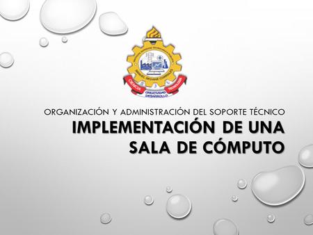 DISEÑO DEL CENTRO DE COMPUTO