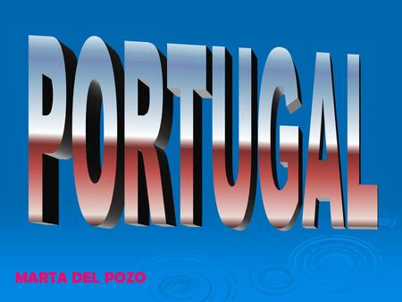 PORTUGAL MARTA DEL POZO.