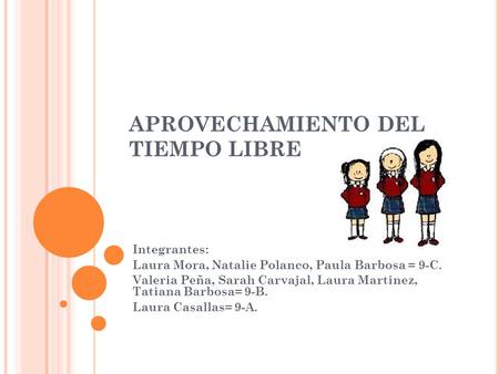 APROVECHAMIENTO DEL TIEMPO LIBRE