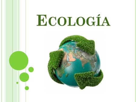 Ecología.