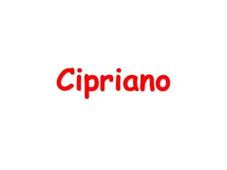 Cipriano. La historia sucede en un pueblo pequeño, lleno de los típicos pueblerinos que en ese momento se encuentran en la plaza viendo pasar las moscas.