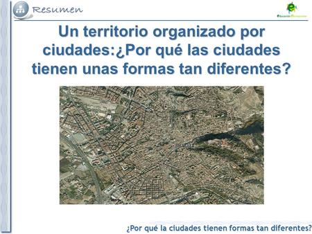 1. Saber interpretar un plano, es fundamental para conocer una ciudad.