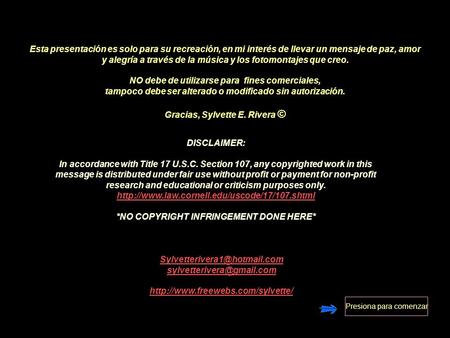 **Se preparan presentaciones personales.