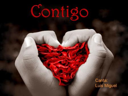 Contigo Canta: Luis Miguel.