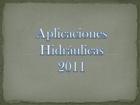La hidráulica es una rama de la física y la ingeniería que se encarga del estudio de las propiedades mecánicas de los fluidos. Todo esto depende de.