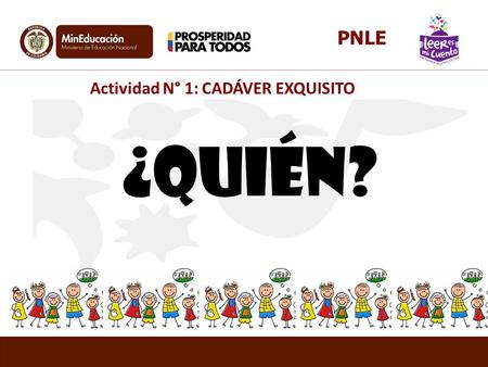 Actividad N° 1: CADÁVER EXQUISITO