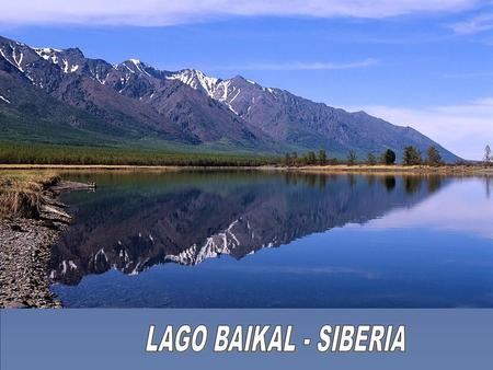 LAGO BAIKAL - SIBERIA.